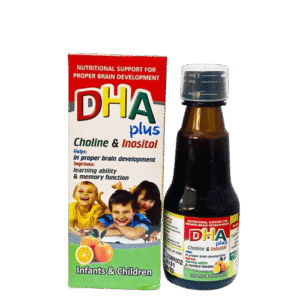 DHA Plus Choline & Inositol Syrup For Children, 125ml - Silverline Pharmacy Surulere, Lagos