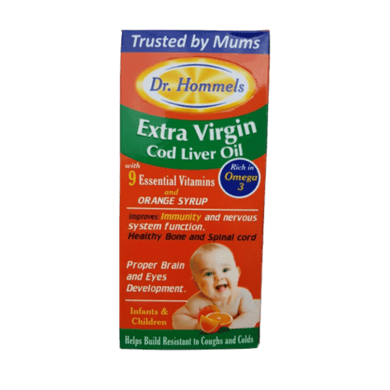 Dr. Hommels Extra Virgin Cod Liver Oil - Silverline Pharmacy Surulere, Lagos