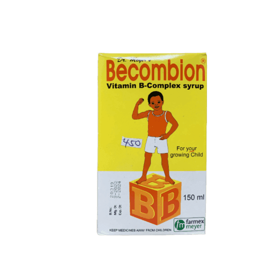 Dr. Meyer’s Becombion Vitamin B-Complex Syrup, 150ml - Silverline Pharmacy Surulere, Lagos