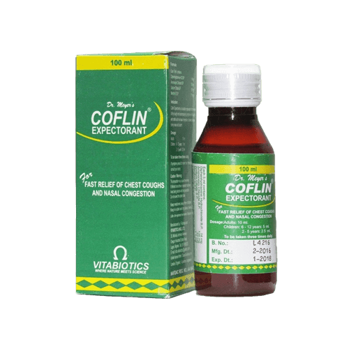Dr. Meyer’s Coflin Expectorant Syrup, 100ml - Silverline Pharmacy Surulere, Lagos