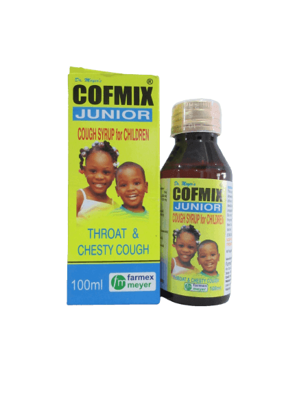 Dr. Meyer’s Cofmix Junior Cough Syrup For Children, 100ml - Silverline Pharmacy Surulere, Lagos