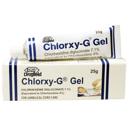 Drugfield Chlorxy-G Gel Chlorhexidine Digluconate 7.1%, 25g - Silverline Pharmacy Surulere, Lagos