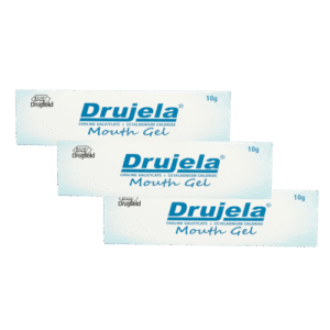 Drugfield Drujela Mouth Gel, 10g - Silverline Pharmacy Surulere, Lagos