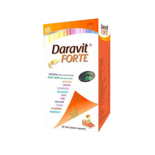 Elbe Daravit Forte, 30 Softgels - Silverline Pharmacy Surulere, Lagos