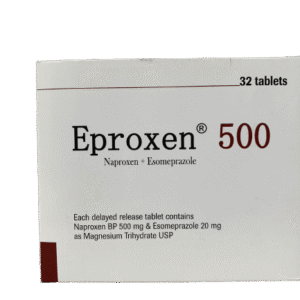Eproxen 500 Naproxen + Esomeprazole, 32 Tablets - Silverline Pharmacy Surulere, Lagos