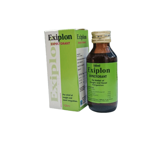 Exiplon Expectorant Syrup, 100ml - Silverline Pharmacy Surulere, Lagos