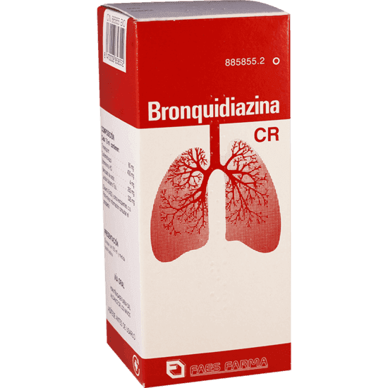Faes Farma Bronquidiazina CR Suspension, 150ml - Silverline Pharmacy Surulere, Lagos