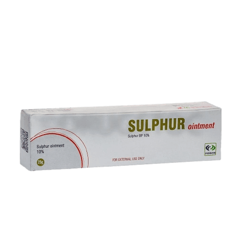 Fidson Sulphur Ointment 10%, 25g - Silverline Pharmacy Surulere, Lagos
