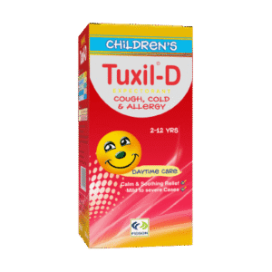 Fidson Tuxil-D Children's Expectorant For Cough & Cold, 100ml - Silverline Pharmacy Surulere, Lagos