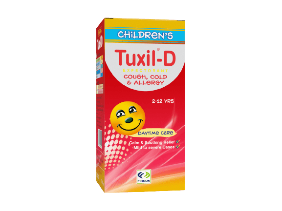 Fidson Tuxil-D Children’s Expectorant For Cough & Cold, 100ml - Silverline Pharmacy Surulere, Lagos