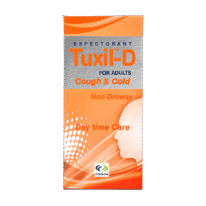 Fidson Tuxil-D Cough & Cold Expectorant For Adults, 100ml - Silverline Pharmacy Surulere, Lagos