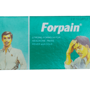 Forpain For Cold Headache Pains Fever & Cold, 2 x 10 Caplets - Silverline Pharmacy Surulere, Lagos