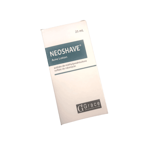 Grace Drugs Neoshave Acne Lotion, 25ml - Silverline Pharmacy Surulere, Lagos