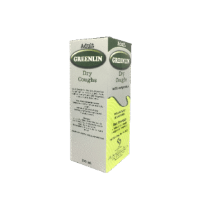 Greenlin Adult Non-Drowsy Dry Cough & Congestion Syrup, 100ml - Silverline Pharmacy Surulere, Lagos