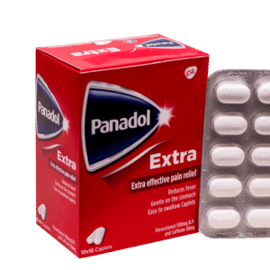 GSK Panadol Extra Effective Pain Relief, 10 x 10 Caplets - Silverline Pharmacy Surulere, Lagos
