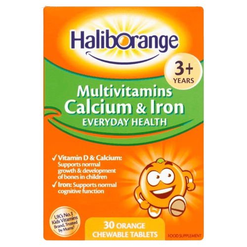 Haliborange Multivitamins For Children, 30 Chewable Tablets - Silverline Pharmacy Surulere, Lagos