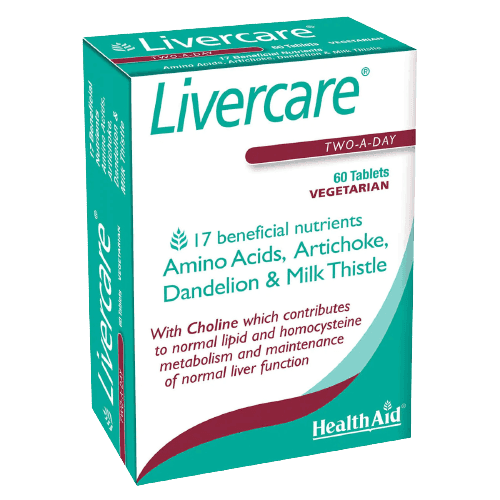 HealthAid Livercare Two-A-Day, 60 Tablets - Silverline Pharmacy Surulere, Lagos