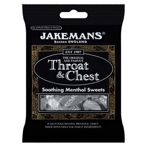 Jakemans Throat & Chest Soothing Menthol Sweets, 100g - Silverline Pharmacy Surulere, Lagos