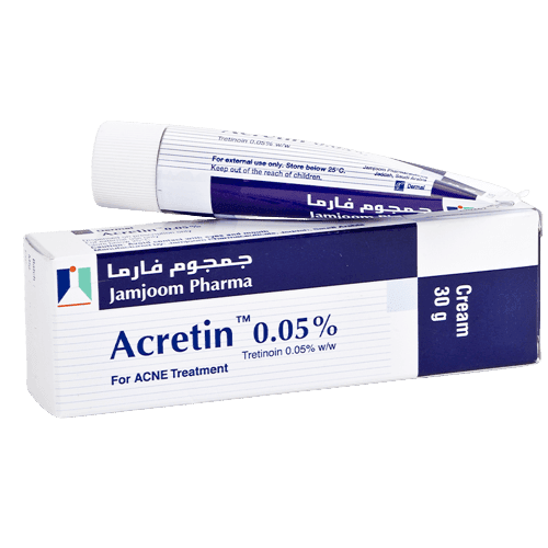 Jamjoon Pharma Acretin 0.05% Cream, 30g - Silverline Pharmacy Surulere, Lagos
