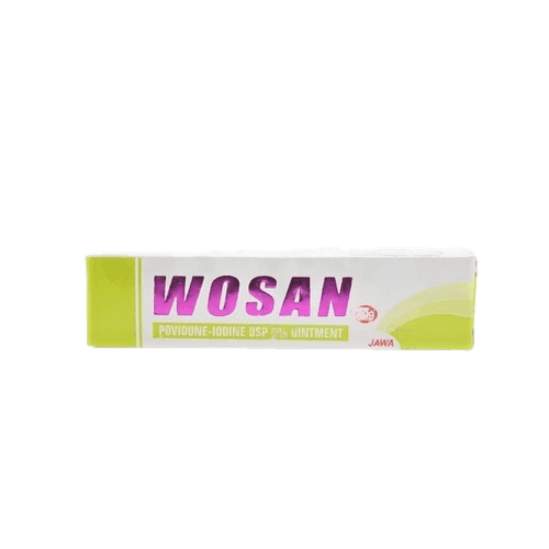Jawa Wosan Povidone-Iodine 5% Ointment, 20g - Silverline Pharmacy Surulere, Lagos