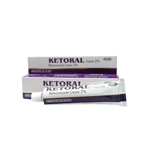 Ketoral Ketoconazole Cream 2%, 30g - Silverline Pharmacy Surulere, Lagos