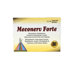 Meconerv Forte, 3 x 10 Capsules - Silverline Pharmacy Surulere, Lagos
