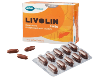 Mega Livolin Forte, 3 x 10 Softgel Capsules - Silverline Pharmacy Surulere, Lagos