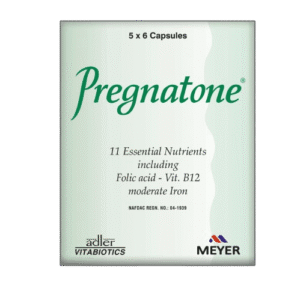 Meyer Vitabiotics Pregnatone, 5 x 6 Capsules - Silverline Pharmacy Surulere, Lagos