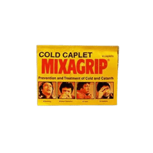 Mixagrip Cold Caplet, 4 Caplets - Silverline Pharmacy Surulere, Lagos