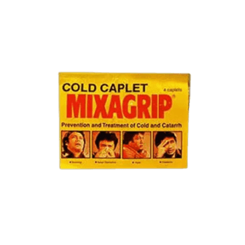 Mixagrip Cold Caplet, 4 Caplets - Silverline Pharmacy Surulere, Lagos