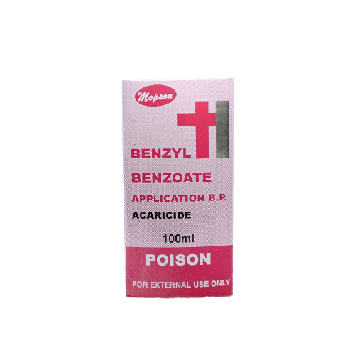 Mopson Benzyl Benzoate Acaricide Application, 100ml - Silverline Pharmacy Surulere, Lagos