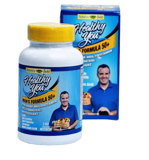 Nature’s Field Healthy You Men’s Formula 50+, 100 Tablets - Silverline Pharmacy Surulere, Lagos