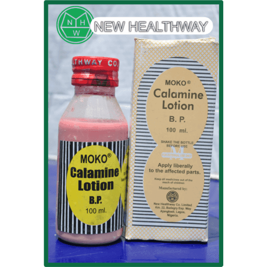 New Healthway Moko Calamine Lotion BP, 100ml - Silverline Pharmacy Surulere, Lagos
