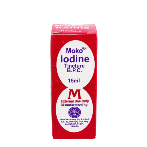 New Healthway Moko Iodine Tincture, 15ml - Silverline Pharmacy Surulere, Lagos