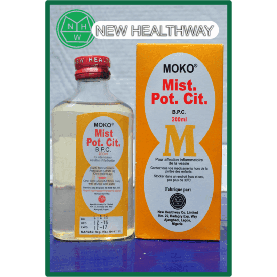 New Healthway Moko Mist Pot. Cit., 200ml - Silverline Pharmacy Surulere, Lagos