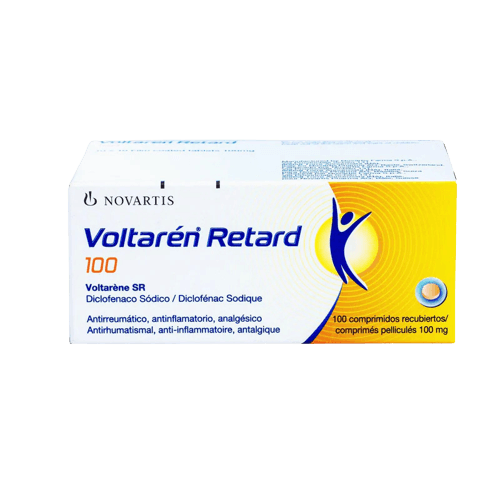 Novartis Voltaren Retard 100 100mg, 100 Tablets - Silverline Pharmacy Surulere, Lagos