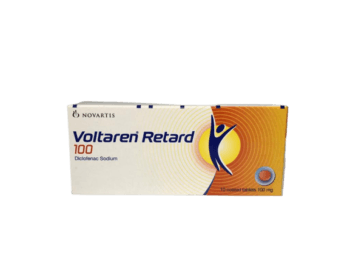 Novartis Voltaren Retard 100 Diclofenac Sodium 100mg, 10 Tablets - Silverline Pharmacy Surulere, Lagos
