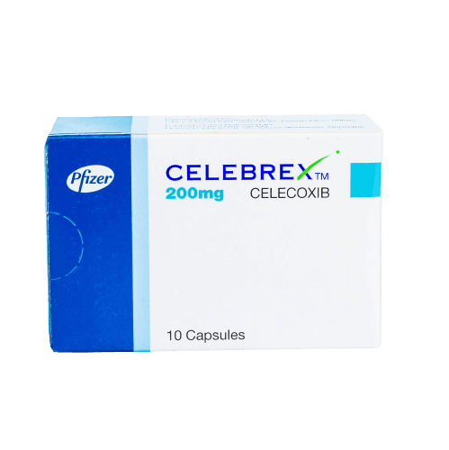 Pfizer Celebrex 200mg Celecoxib, 10 Capsules - Silverline Pharmacy Surulere, Lagos