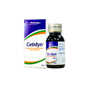 Phamatex Cetidyn Cetrizine Syrup, 60ml - Silverline Pharmacy Surulere, Lagos