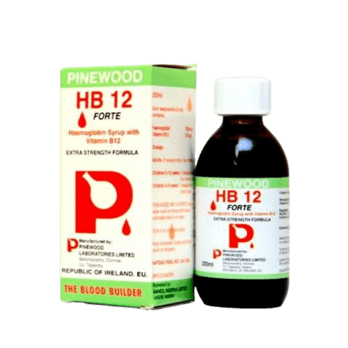 Pinewood HB 12 Forte Haemoglobin Syrup, 200ml - Silverline Pharmacy Surulere, Lagos