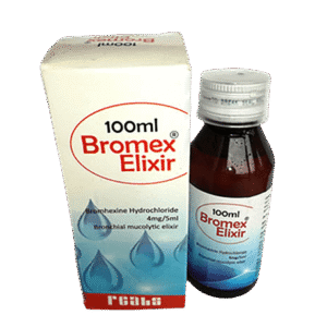 Reals Bromex Elixir Bromhexine 4mg/5ml Expectorant, 100ml - Silverline Pharmacy Surulere, Lagos