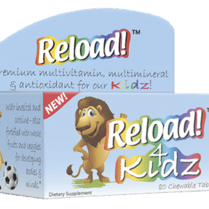 Reload 4 Kidz Chewable Multivitamin, 80 Tablets - Silverline Pharmacy Surulere, Lagos