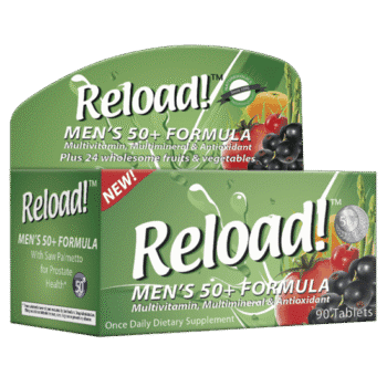 Reload Men's 50+ Multivitamin Formula, 90 Tablets - Silverline Pharmacy Surulere, Lagos