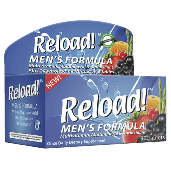 Reload Men’s Multivitamin Formula, 90 Tablets - Silverline Pharmacy Surulere, Lagos