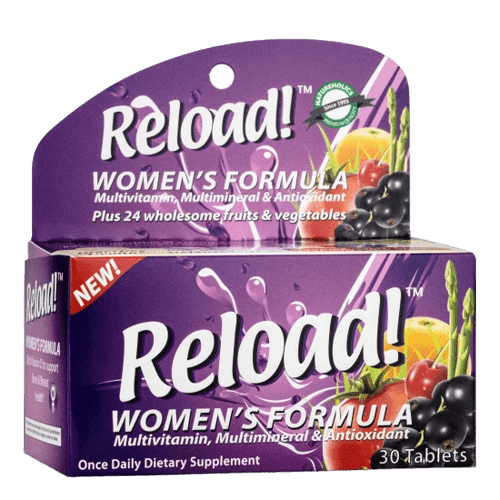 Reload Women’s Multivitamin Formula, 30 Tablets - Silverline Pharmacy Surulere, Lagos