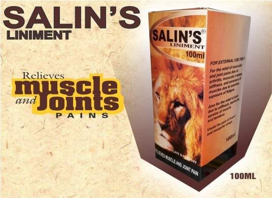 Salin’s Liniment, 100ml - Silverline Pharmacy Surulere, Lagos