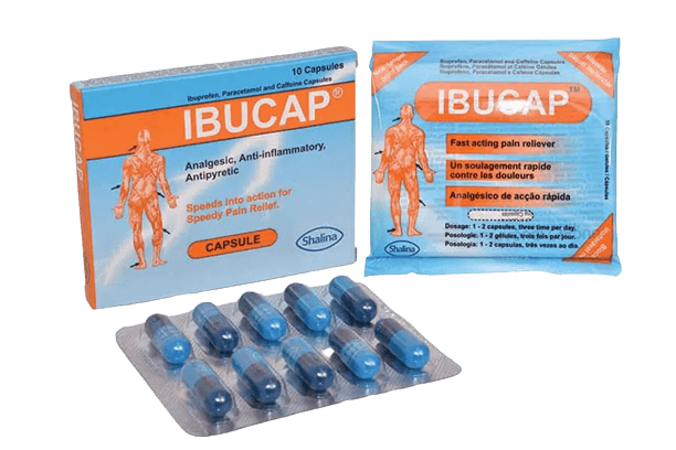Shalina Ibucap Capsules, Pack of 10 - Silverline Pharmacy Surulere, Lagos