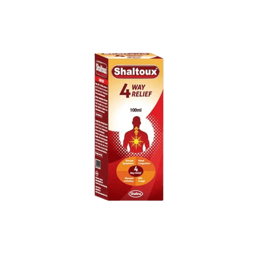 Shalina Shaltoux 4 Way Relief, 100ml - Silverline Pharmacy Surulere, Lagos
