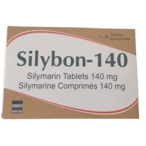 Silybon-140 Silymarin Tablets 140mg, 1 x 30 Tablets - Silverline Pharmacy Surulere, Lagos