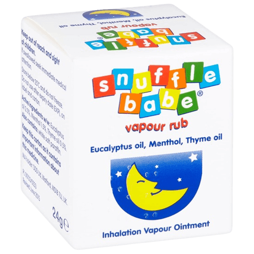 Snuffle Babe Vapour Rub (Eucalyptus, Menthol & Thyme Oil), 24g - Silverline Pharmacy Surulere, Lagos